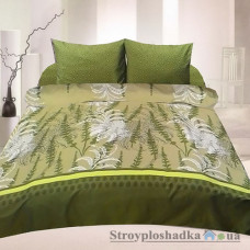 Комплект постільної білизни Moka textile Малахіт, 145х210 см, (підковдра, простирадло, 2 наволочки), сатин