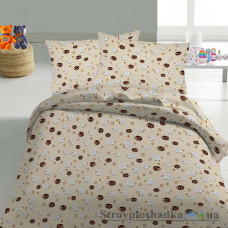 Комплект постельного белья Moka textile Овечки, 110х145 см, (пододеяльник, простынь, наволочка), бязь люкс