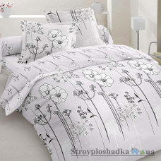 Комплект постельного белья Moka textile Лаура, 200х220 см, (пододеяльник, простынь, 2 наволочки), бязь люкс