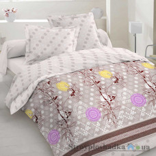 Комплект постельного белья Moka textile Люкс Дуэт, 145х210 см, (2 пододеяльника, простынь, 2 наволочки), бязь люкс