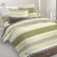 Комплект постільної білизни Moka textile Міраж, 145х210 см, (2 підковдри, простирадло, 2 наволочки), бязь люкс