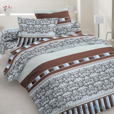 Комплект постельного белья Moka textile Рондо, 145х210 см, (2 пододеяльника, простынь, 2 наволочки), бязь люкс
