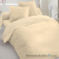 Комплект постельного белья Moka textile Роял бежевый, 145х210 см, (2 пододеяльника, простынь, 2 наволочки), сатин