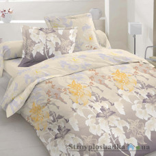 Комплект постельного белья Moka textile Сильвия, 145х210 см, (2 пододеяльника, простынь, 2 наволочки), сатин