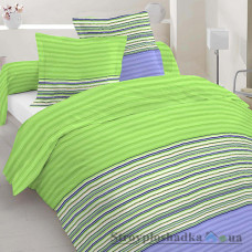 Комплект постельного белья Moka textile Виват, 145х210 см, (2 пододеяльника, простынь, 2 наволочки), бязь люкс