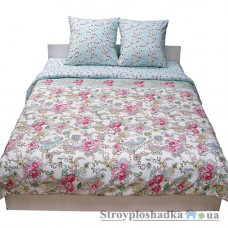 Комплект постельного белья Руно 1.52-50 Asian design (1 пододеяльник, 1 простынь, 2 наволочки), хлопок, рисунок-цветы, многоцветный