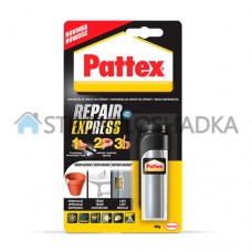 Клей двухкомпонентный эпоксидный Pattex Repair Express, 48 г
