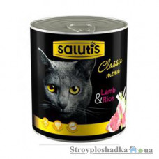 Консерва для кошек Salutis, 360 г, с ягнёнком (54668)