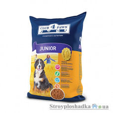 Сухий економ корм для собак Club 4 Paws, для цуценят від 6 місяців, 12 кг