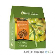 Косметический набор Velta Cosmetic Olive care, гель для душа + крем для рук и ногтей