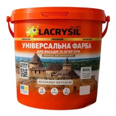 Универсальная краска Lacrysil для фасадов и интерьеров, 1.4 кг