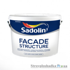 Краска фасадная Sadolin Façade Structure, структурная, 10 л
