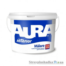 Акриловая краска интерьерная Aura Malare, белая, матовая, 2.5 л