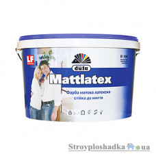 Краска интерьерная акриловая Dufa Mattlatex D100, 5 л