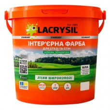Интерьерная акриловая водно-дисперсионная краска Lacrysil 1,4 кг