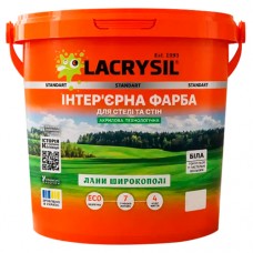 Интерьерная акриловая водно-дисперсионная краска Lacrysil 4,2 кг