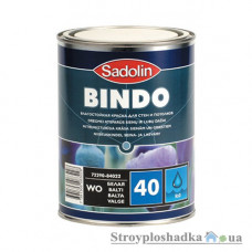 Краска латексная Sadolin Bindo-40, 1 л