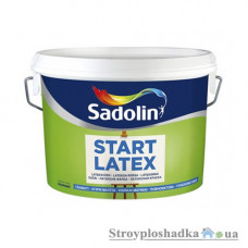 Латексная краска Sadolin Start Latex, 10 л