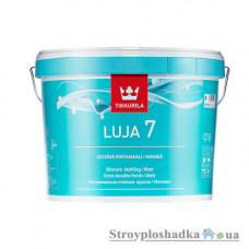 Акрилова фарба інтер'єрна Tikkurila Luja 7, для вологих приміщень, біла, 0.9 л