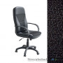 Кресло для руководителя AMF Анкор Пластик, 65х81х108-120 см, механизм качания Tilt, база и подлокотники - пластик, кожзаменитель - Неаполь N-20, цвет - черный