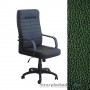 Кресло для руководителя AMF Ледли Пластик, 62х77х113-127 см, механизм качания Tilt, база и подлокотники - пластик, кожзаменитель - Неаполь N-35, цвет - зеленый