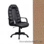 Кресло для руководителя AMF Марракеш Пластик, 46х53х116-128 см, механизм качания Tilt, база и подлокотники - пластик, кожзаменитель - Неаполь N-16, цвет - кофе с молоком