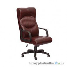 Кресло для руководителя Магнат Геркулес, 51х75х119-125 см, пластик, к/з Неаполь, коричневый