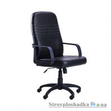 Кресло для руководителя Магнат Прайм, 51x104-112 см, пластик, к/з Cкаден, черный