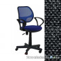 Офісне крісло AMF Чат/AMF-4, 65х65х89.5-100 см, ергономічна висока спинка, тканина-А-2 сіра