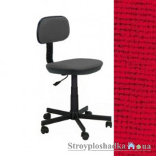 Офисное кресло AMF Логика, 65х65х80-92 см, регулирование высоты, ткань-А-28 красная