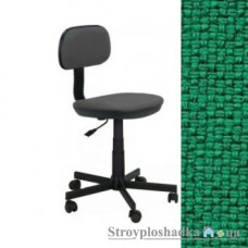 Офисное кресло AMF Логика, 65х65х80-92 см, регулирование высоты, ткань-А-35 зеленая