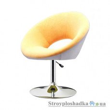 Офисное кресло Group SDM Беллино, 64х56х64-79 см, хромированный блин, искусственная кожа, белый