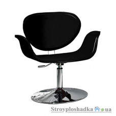 Офисное кресло Group SDM Студио, 69х45х40-55 см, на металлической крестовине, искусственная кожа, черный