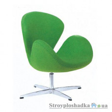 Офисное кресло Group SDM СВ, 65х77х88 см, металлическая крестовина, ткань, зеленый