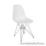 Офисный стул Group SDM Тауэр, 54х46.5х80.5 см, ножки металлические хромированные, пластик, белый