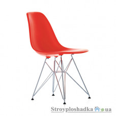 Офисный стул Group SDM Тауэр, 54х46.5х80.5 см, ножки металлические хромированные, пластик, красный