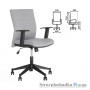 Офисное кресло Nowy Styl Cubic GTP ZT-13, 50х44.5х96-109 см, пластиковая крестовина, с регулируемыми по высоте подлокотниками, ткань, серый