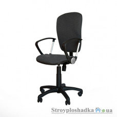 Офісне крісло Nowy Styl Focus GTP P ZT-25, 44.5х44х100-113 см, пластикова база, тканина, чорний