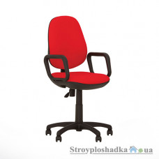Офісне крісло Nowy Styl Forex GPT (Freestyle) LS-76, 46х38х91-110 см, механізм Freestyle, тканина, червоний