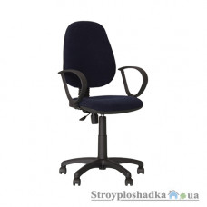 Офісне крісло Nowy Styl Galant GTP V-14, 45.5х44х96.5-116 см, механізм Перманент-контакт, тканина, темно-синій