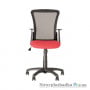 Офісне крісло Nowy Styl Gamma GTP OH/5 ZT-25, 47х42х95-107 см, механізм гойдання, сітка/тканина, червоний
