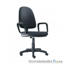 Офісне крісло Nowy Styl Grand GTP (Freestyle) C-11, 47х46х95.5-113.5 см, механізм Перманент-контакт, тканина, чорний