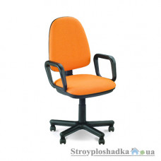 Офисное кресло Nowy Styl Grand GTP (Freestyle) EV-9, 47х46х95.5-113.5 см, механизм Перманент-контакт, ткань, оранжевый