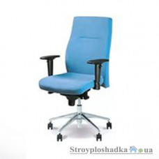 Офісне крісло Nowy Styl Orlando R UP CN-210, 50х47.5х100-113.5 см, синхромеханізм, шкірозамінник, синій