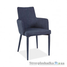Офісний стілець Signal Semir graphite, 56х46х88 см, металеві ніжки, метал, тканина, графіт