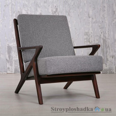 Крісло дизайнерське Lounge Chair К001, ясен, венге