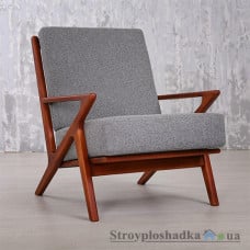 Крісло дизайнерське Lounge Chair К006, ясен, яблуня
