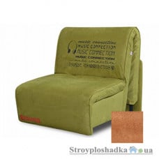 Крісло-ліжко Novelty Elegant, 80х201 см, тканина Софія ППУ, brown