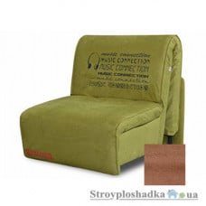 Кресло-кровать Novelty Elegant, 80х201 см, ткань София, ППУ, cappuccino