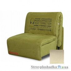 Кресло-кровать Novelty Elegant, 100х201 см, ткань София, ППУ, ivory